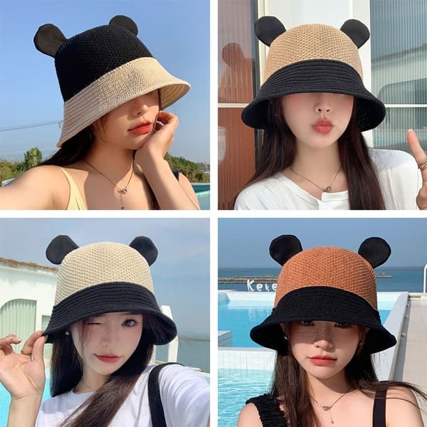 Bucket Hat Beach Cap KHAKI khaki