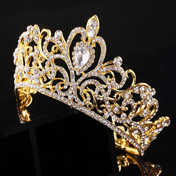 Princess Crown Tiaras for Girls GULD gold