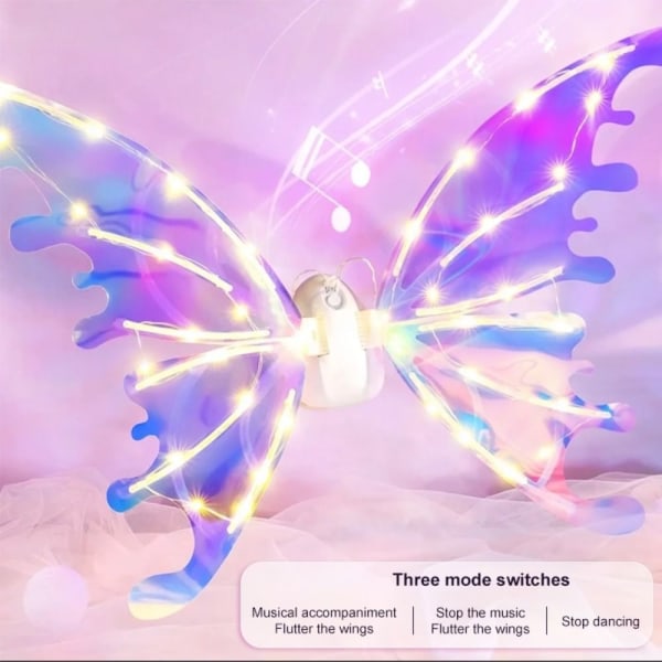 Elf Luminous Butterfly Wing Elektriske Englevinger LED LYS LED led light