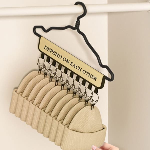 Hat Organizer Baseball Cap Organizer SORT Black
