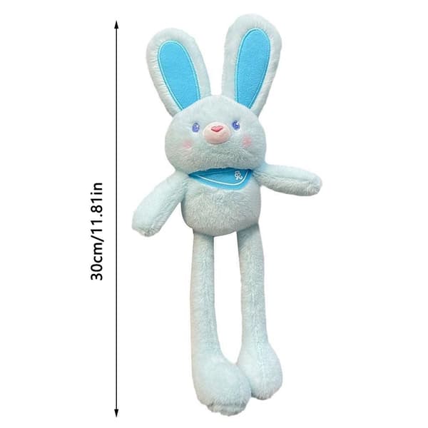 Bunny Toy Rabbit Nyckelring VIT White