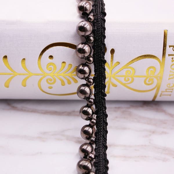 Handsydd Pearl Pearl Braid Spetsband 4 4
