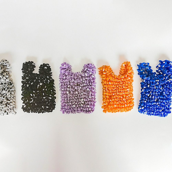 Bubble Bag Elastik Taske SORT black