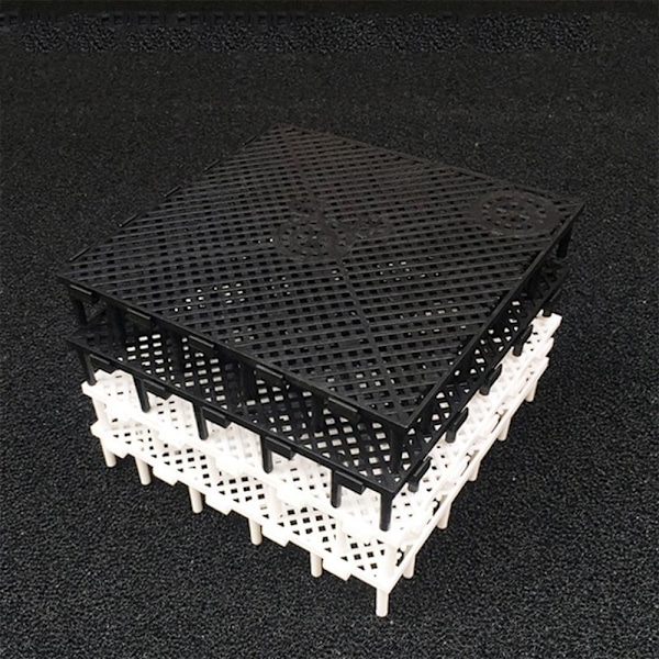 Fisketank bunnfilterplate Akvariumdeler SVART A A Black A-A