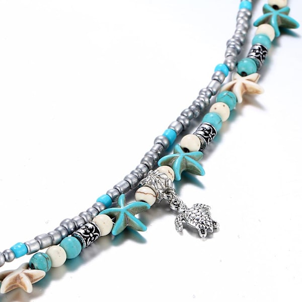 Ankelarmband Double Starfish Ankell TURTLES TURTLES Turtles