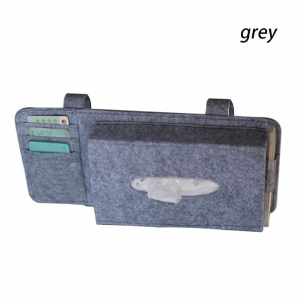 Tissue Box Ull Filt Hengende GRÅ grey