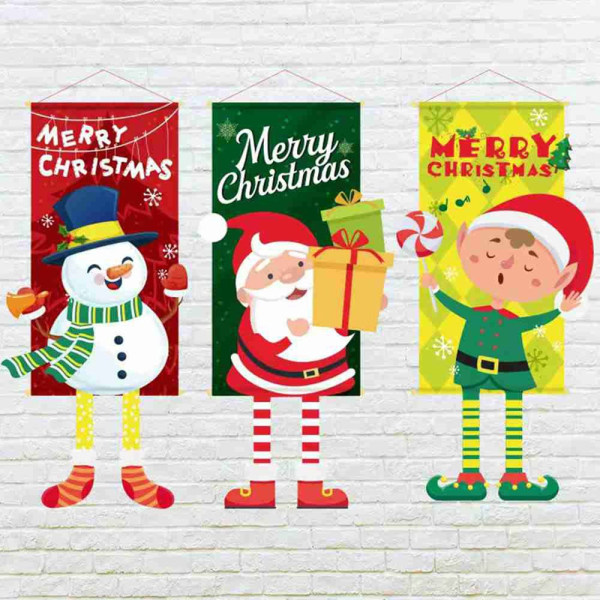 Jul Dörrbanner Fönsterskylt Banners STYLE 4 STYLE 4 Style 4
