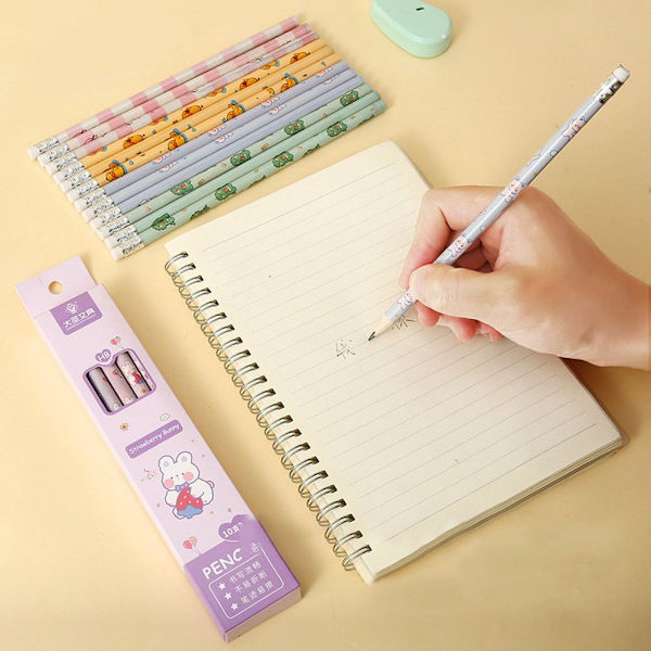 10 kpl HB Pencil kirjoituslyijykynä BEAR BEAR Bear