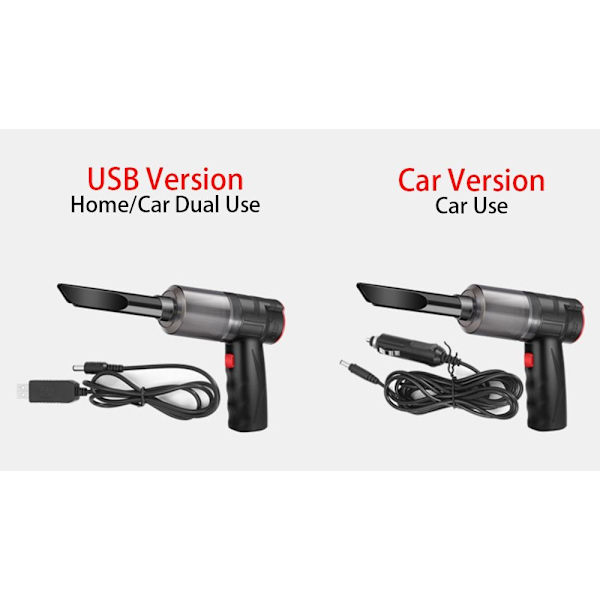 Trådløs støvsuger luftblåser USB VERSJON-REGULÆR USB USB Version-Regular