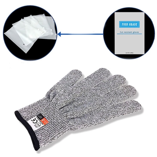 Anti Cutting Handsker Oyster Gloves Beskyttelseshandsker