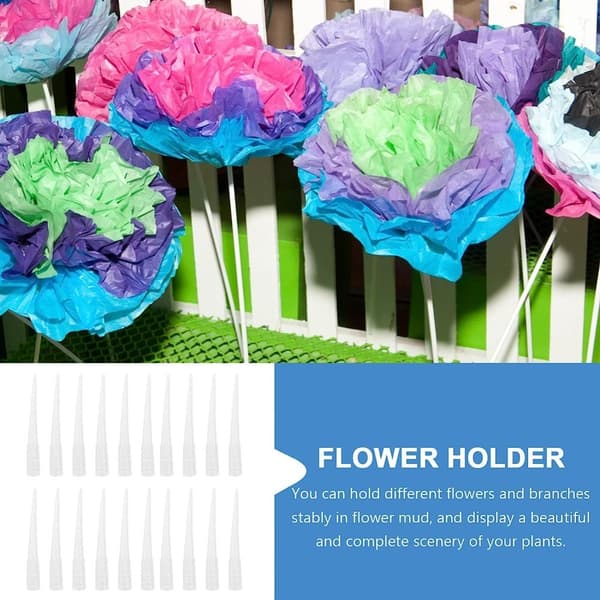Blomstjälkar Rörhållare Blomvattenrör Blomsterarrangemang