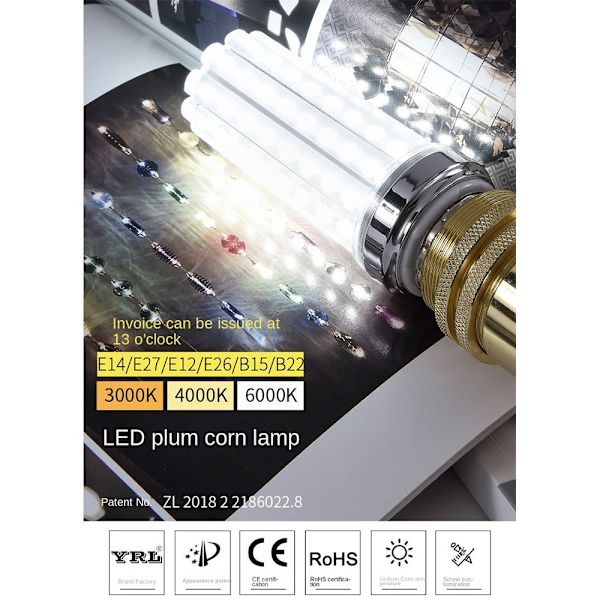 LED-valo ei vilkkua E27-20W E27-20W E27-20W