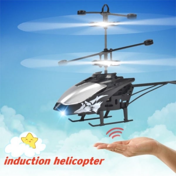 RC Helikoptere Fjernbetjening Fly HVID INTERAKTION white interaction-interaction