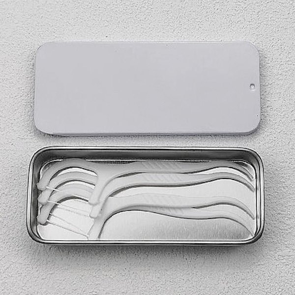 Push Pull Box Nettbrett Godteriboks SØLV silver