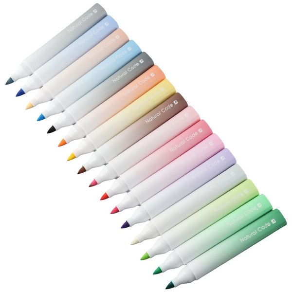 16 stk Hurtigttørrende Farvepen Mark Pen