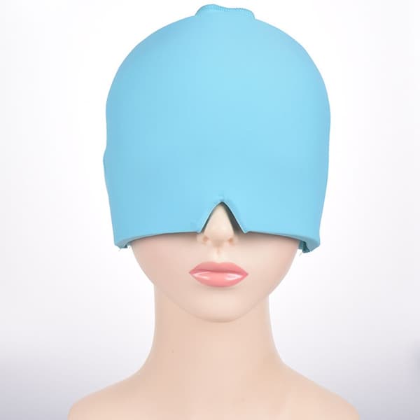 Huvudvärkslindring Cap Ice Pack Hatt BLÅ blue