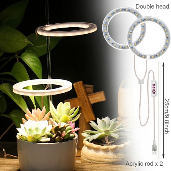 Grow Light Ring Lampa 2 RING 2 RING 2 Ring