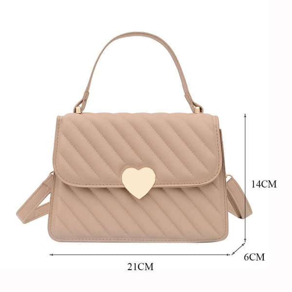 Messenger Axelväska Crossbody Väskor VIT white