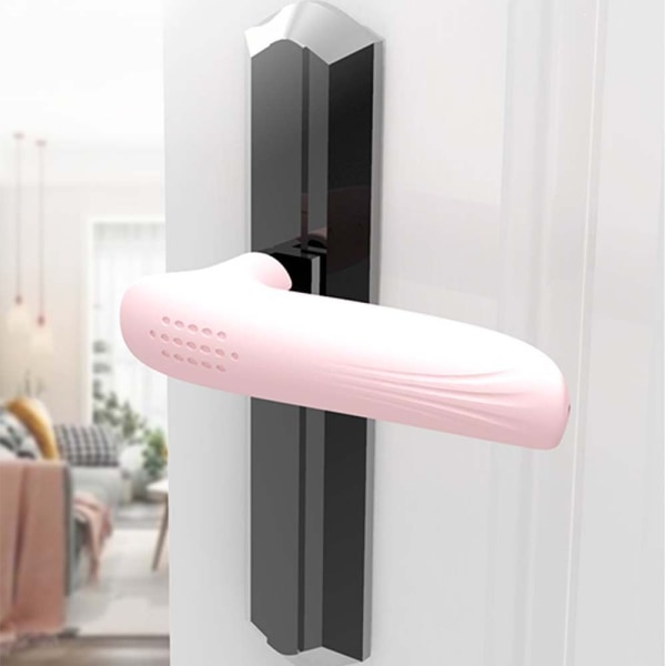 Dørhåndtak Beskyttelse Dørknappdeksel ROSA Pink