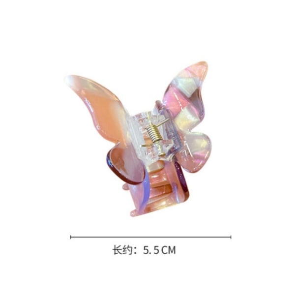 Butterfly Hair Claw Shark Clip 4 4 4