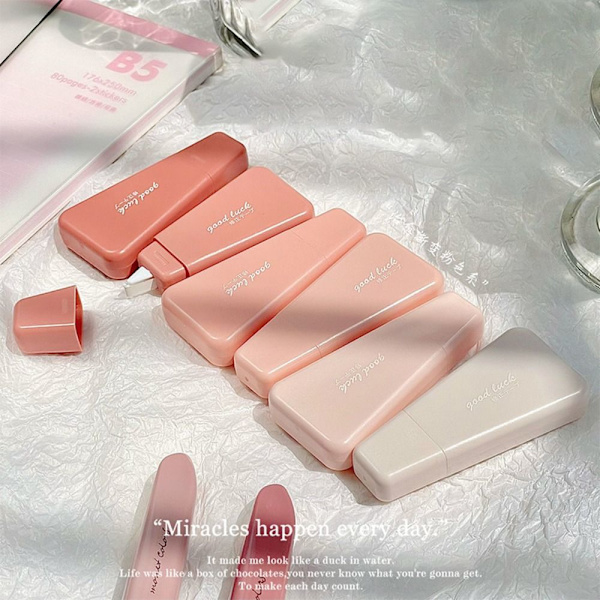 6 STK/Set Correction Tape Corrector GRADIENT ROSA GRADIENT ROSA Gradient Pink