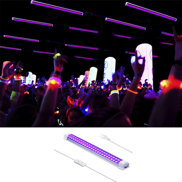 LED UV Strip LILLA 2 STK 2 STK Purple 2Pcs-2Pcs