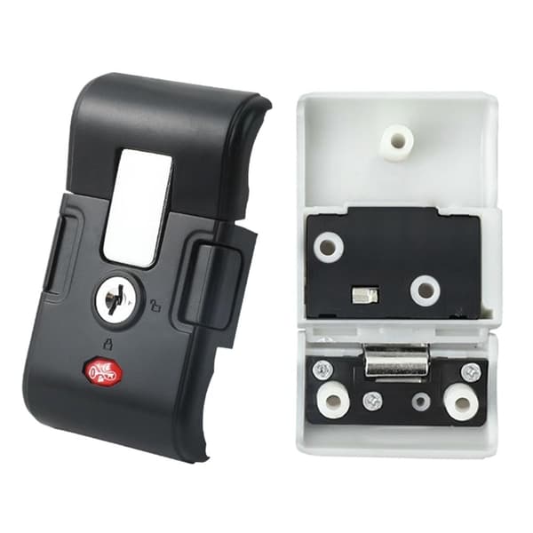 Resväska Nyckellås Bagagelås SVART TYPE2 TYPE2 black Type2-Type2