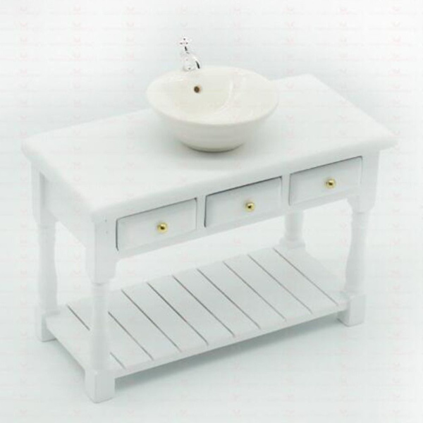 Dockhus badrum Miniatyrtoalett 3 3 3