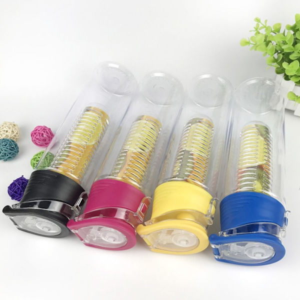 Vandflaske Frugt Infuser Flasker SORT black