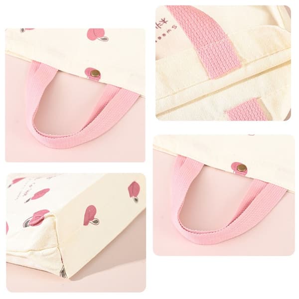 Lærred Tote Bag Mini Håndtasker RABBIT RABBIT Rabbit