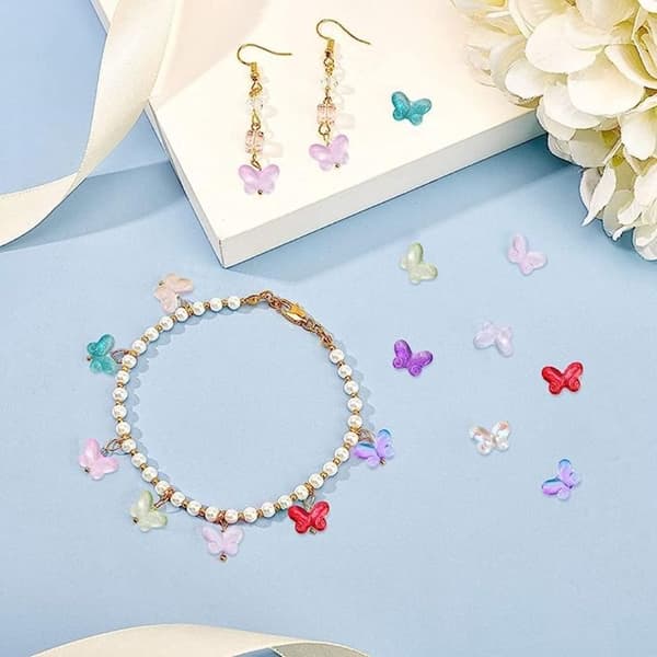 Beads Butterfly Beads Crystal Beads