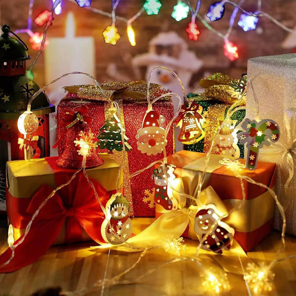 LED-julljusslingor Tree Lantern Strip 3 3 3