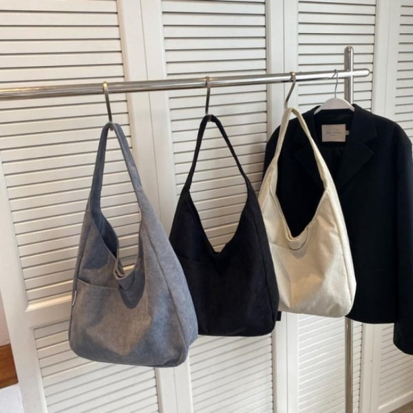 Tote Bag Shopper Bag GRÅ Grey