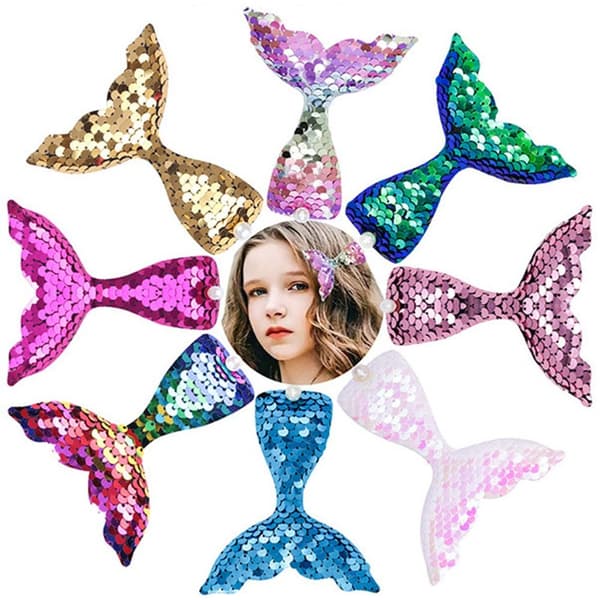 Sequin Hårnål Børn Hårnåle BLÅ blue