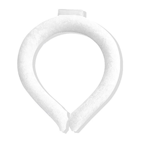 Cooling Neck Wraps Ring Cool Neck Bånd HVID L White L