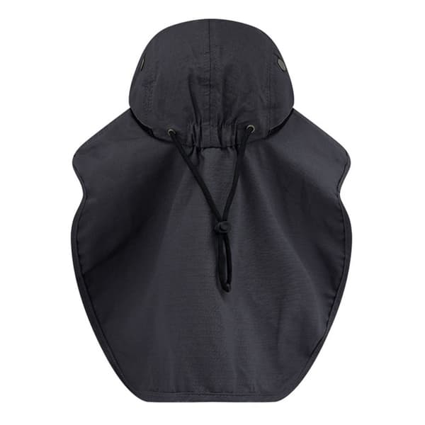 Sommer Solhatt Camping Vandring Cap SORT black