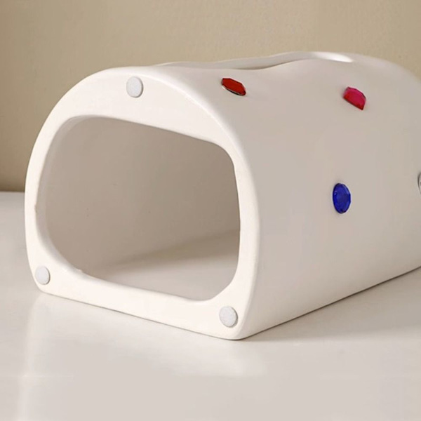 Tissue Box Tissue Opbevaringsbeholder SORT Black
