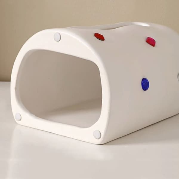 Tissue Box Tissue Storage Container SVART Black