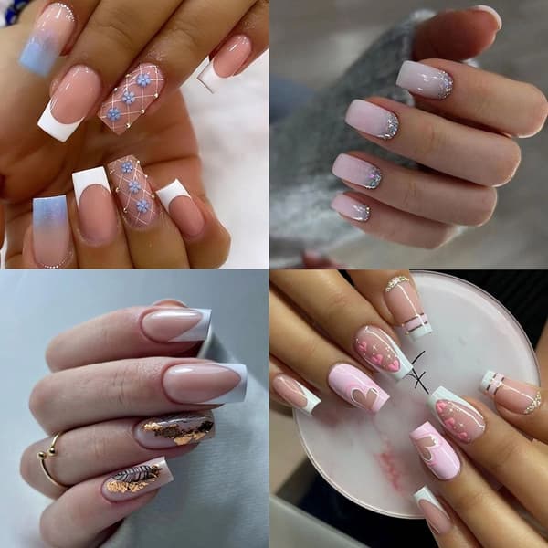 24st False Nails Long Square Z633 Z633 Z633