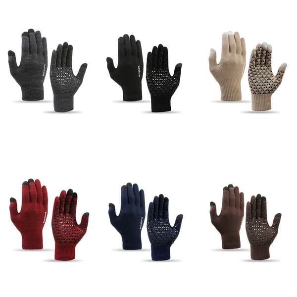 Touchscreen-handsker Termiske golver KHAKI KHAKI