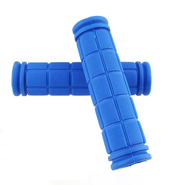 1 Par Cykelstyr Greb Cykel Gummi Styr Cover MØRK Dark Blue