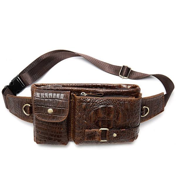 Ægte læder Fanny Pack 05 05 05