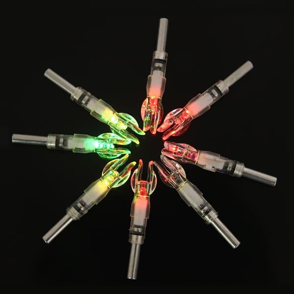 3 stk. Lysende Pileender LED Pileender BLÅ BLÅ blue