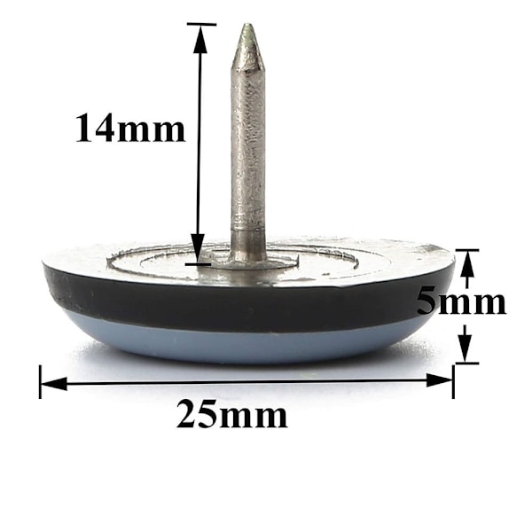 10 kpl Huonekalunsiirtotuolit liukuvat ROUND ROUND Round