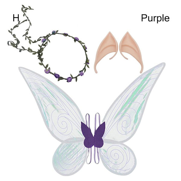 Fairy Wings Princess Angel Wings LILLA Purple