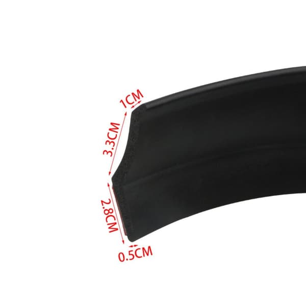 250cmx6,5cm Bumper Protector Strip Car Protector Pad Bumper