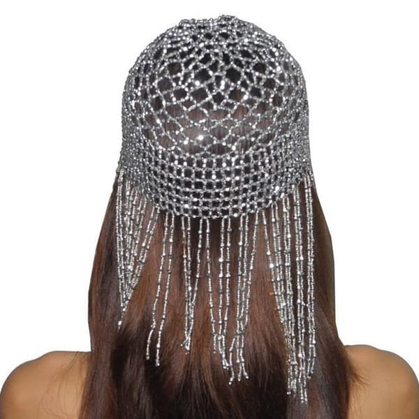 Magedanslue Beaded Hode Cap GULL GULL Gold