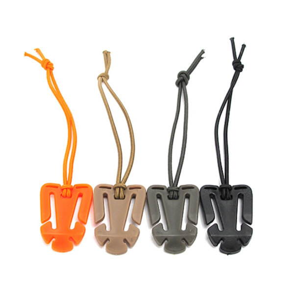 10ST Ryggsäck Spänne Clamp Karbinhake SVART black