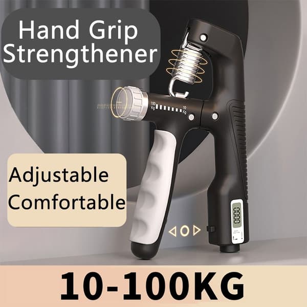 Hand Grip Strengthener Strength Expander SORT Black