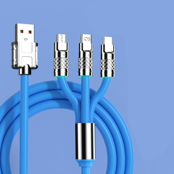 Rask ladekabel Datalinje BLÅ Blue